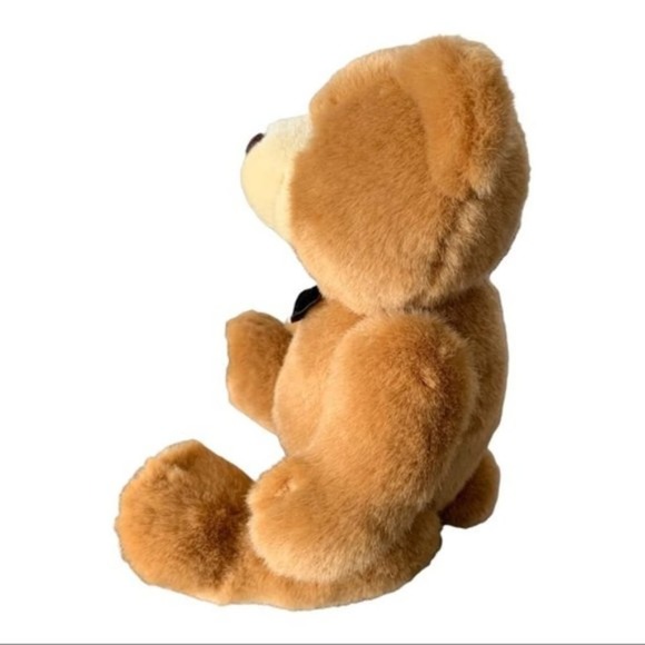 Steven Smith Light Brown Teddy Bear With Bow Tie - Picture 8 of 10